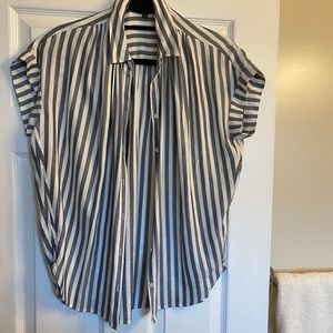 Madewell classic striped blouse